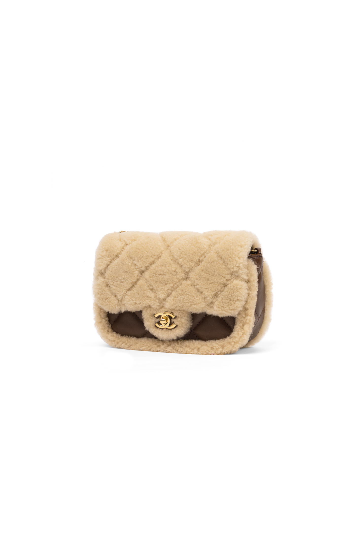 Chanel Shearling Teddy Flap Bag