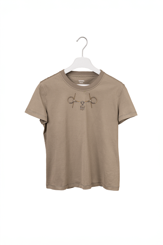 Hermes "Mors" Embroidery Tee