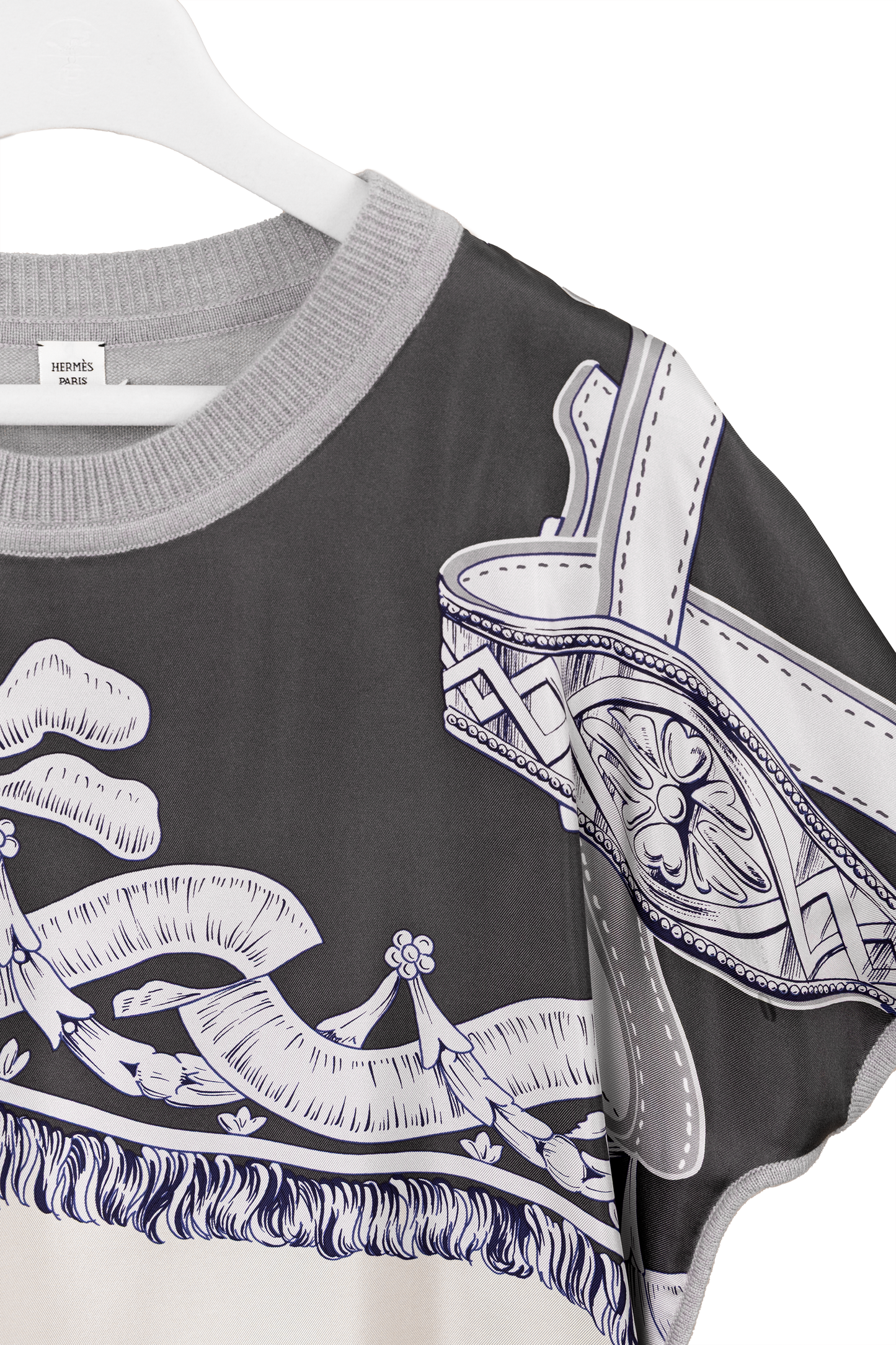 Hermes Bride de Cour Silk Knit Sweater