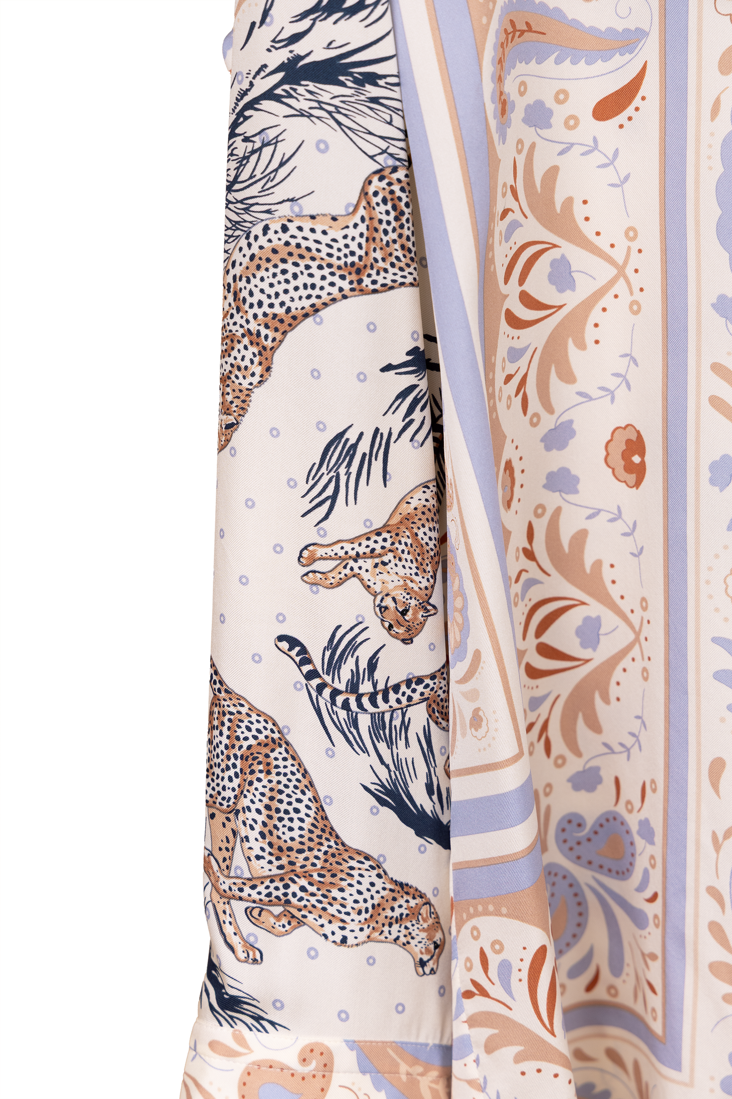 Hermes Paisley Silk Button Down