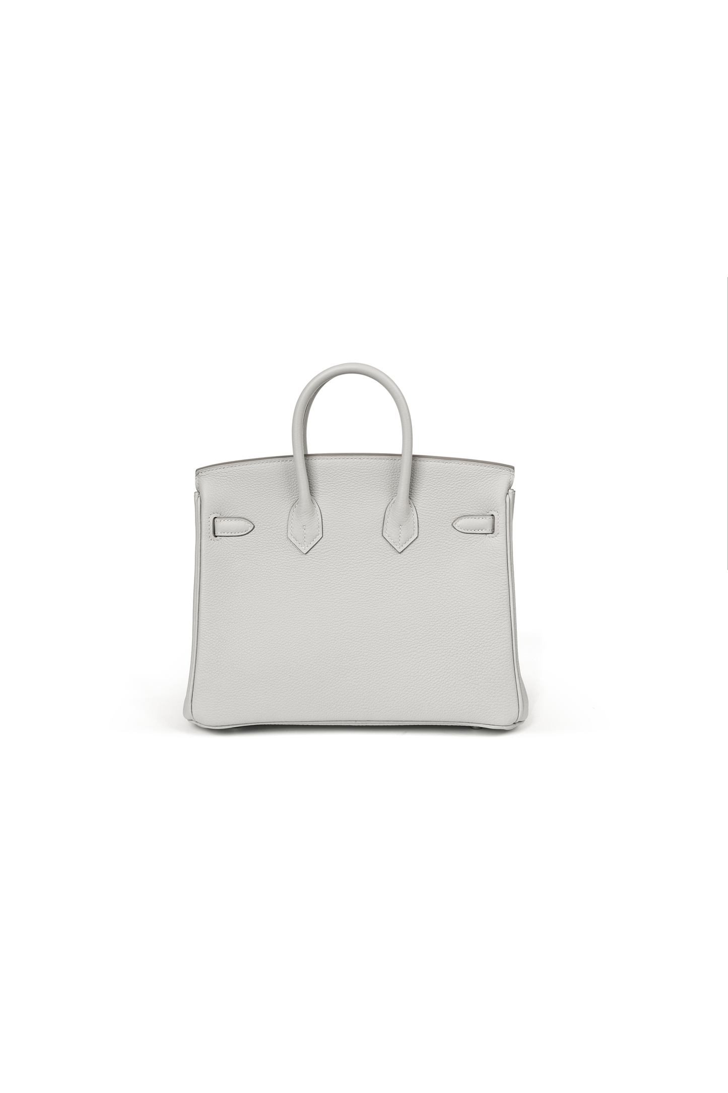 Hermes Birkin 25 Togo in Gris Perle/Nata with Silver Hardware