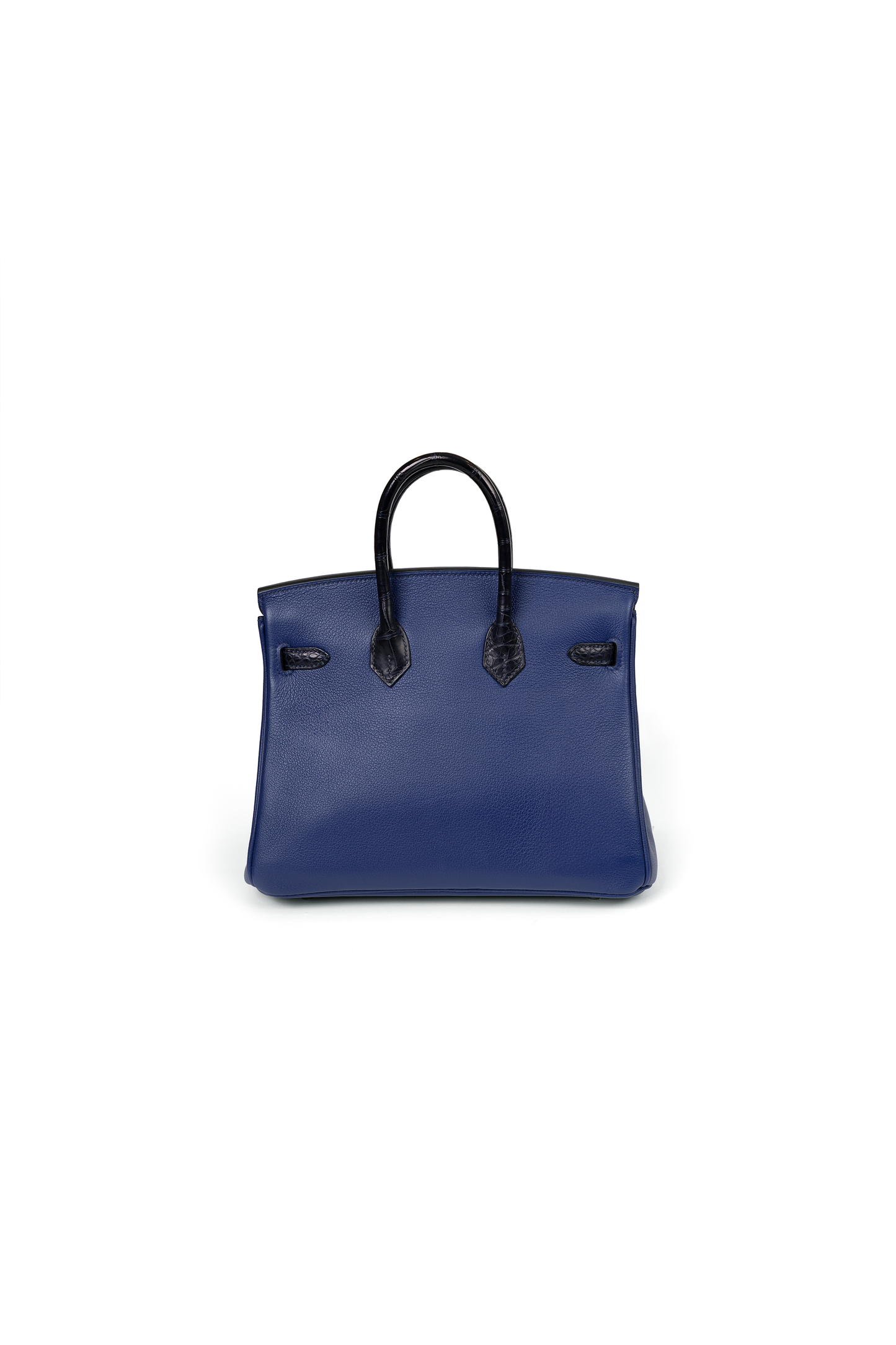 Hermes Birkin 25 Touch in Blue Indigo/Blue Sapphire with Gold Hardware