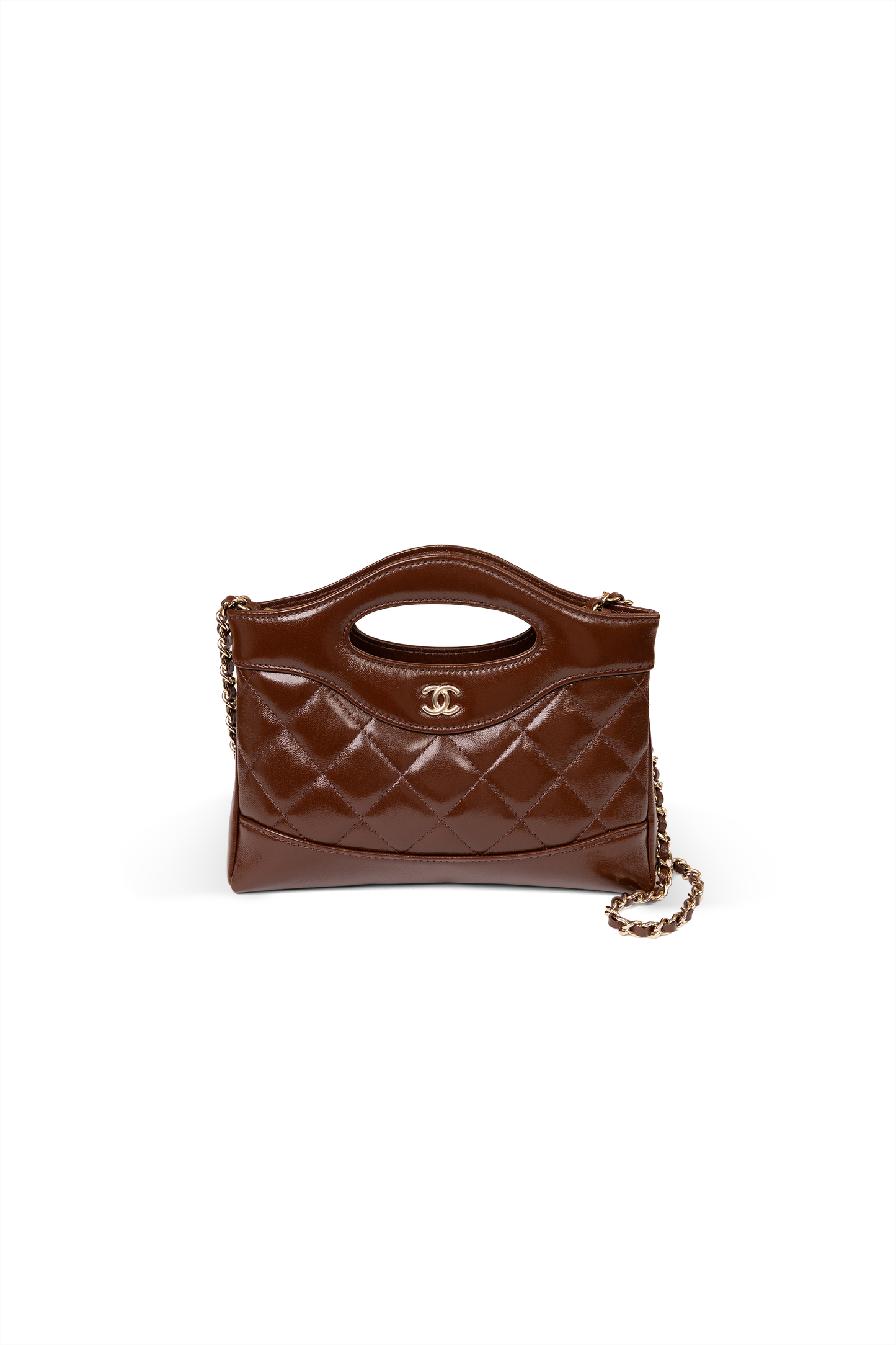 Chanel 31 Mini Brown Shopping Bag