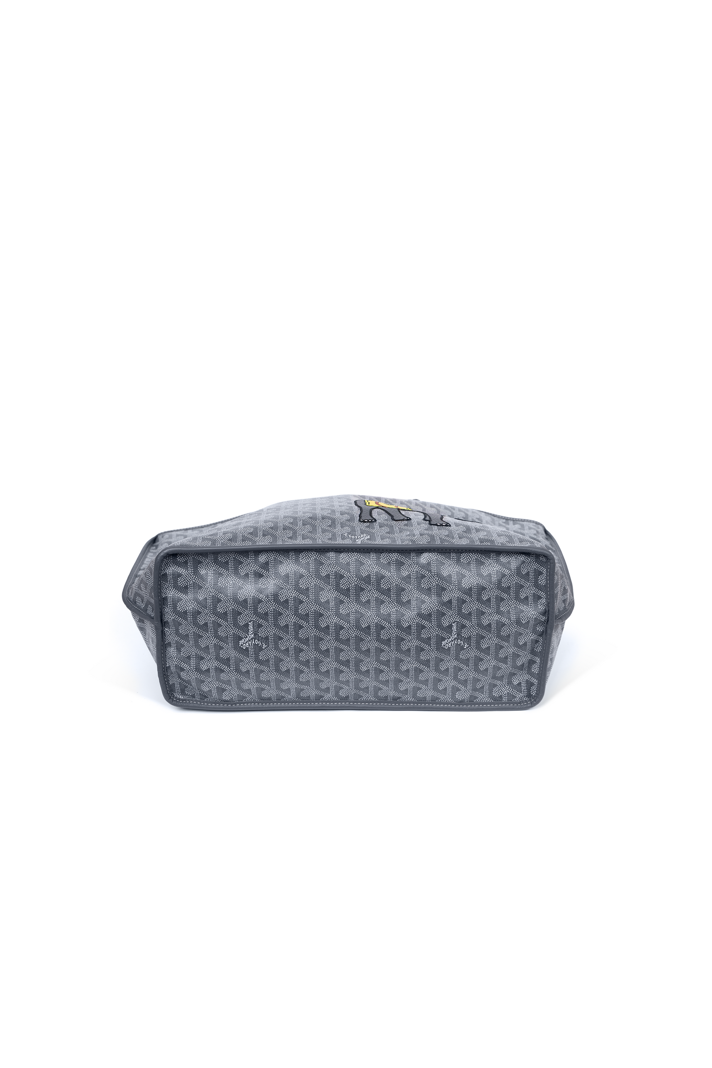 Goyard Grey PM Anjou Reversible Elephant Tote