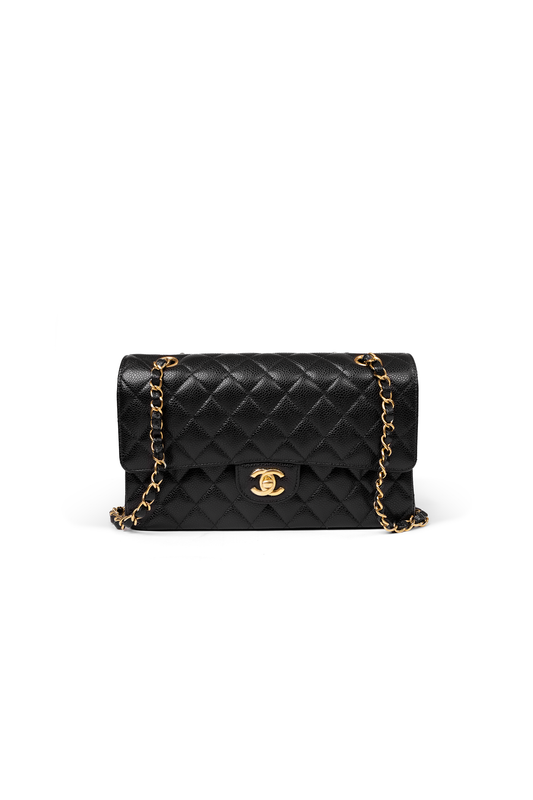Chanel Medium Classic Black Flap Bag