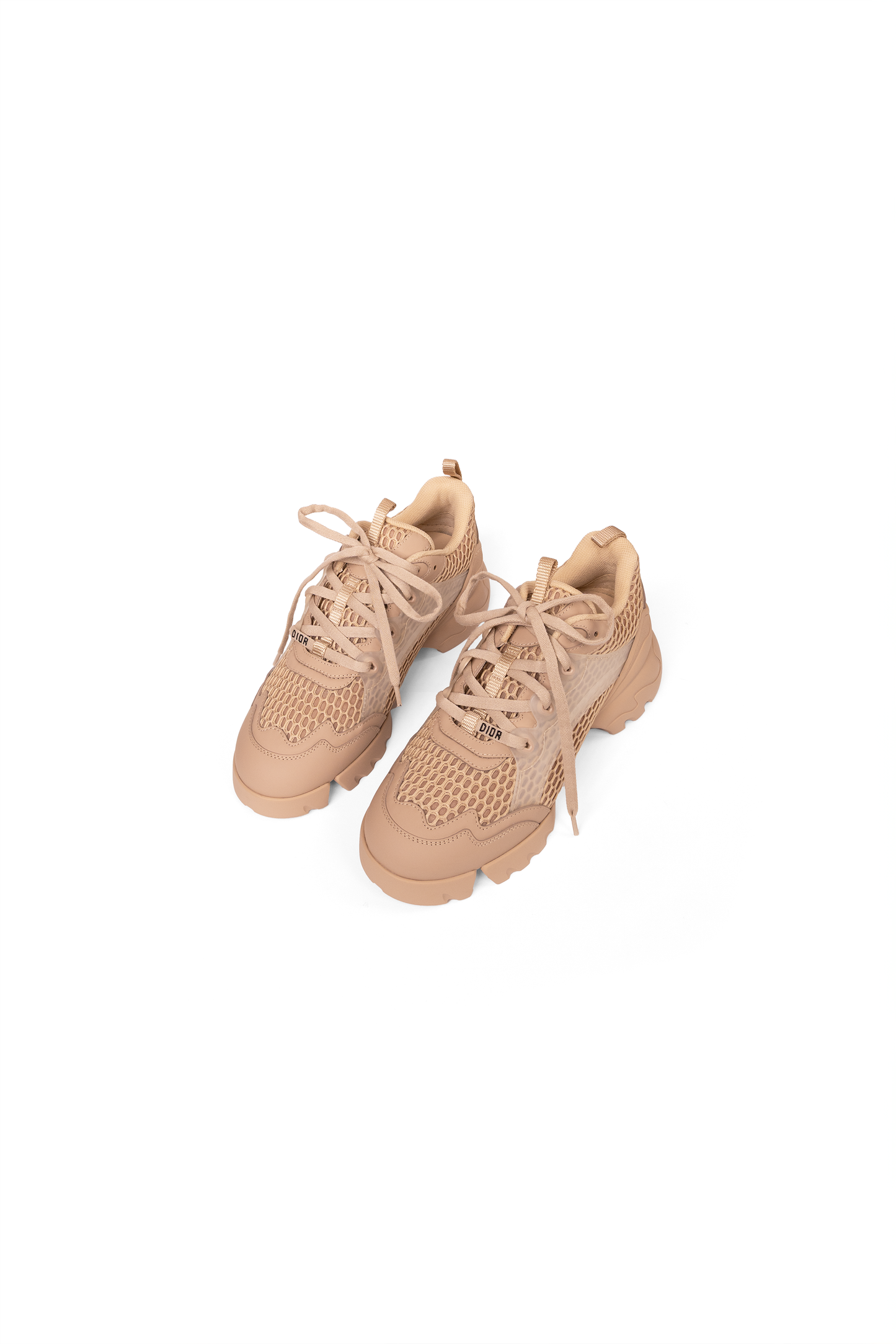 Dior D-Connect Nude Sneakers
