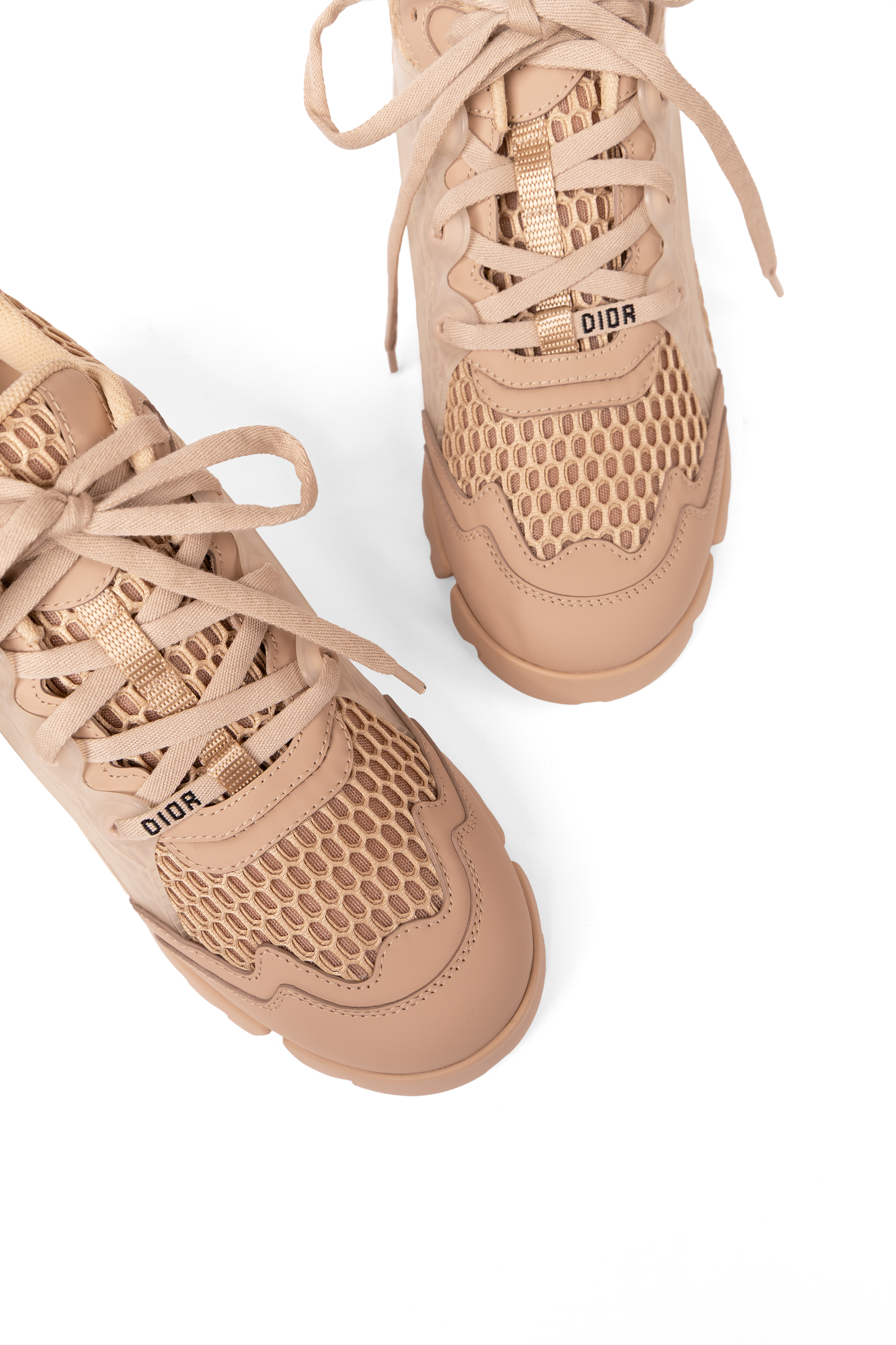 Dior D-Connect Nude Sneakers