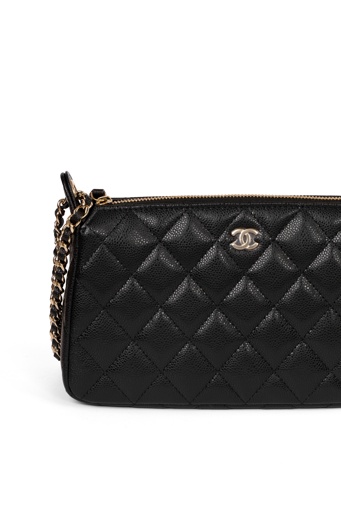 Chanel Black Clutch with Chain