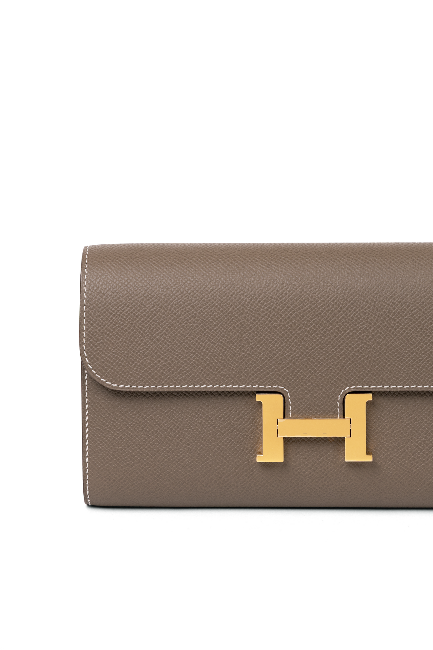 Hermes Constance To Go in Etoupe with Gold Hardware
