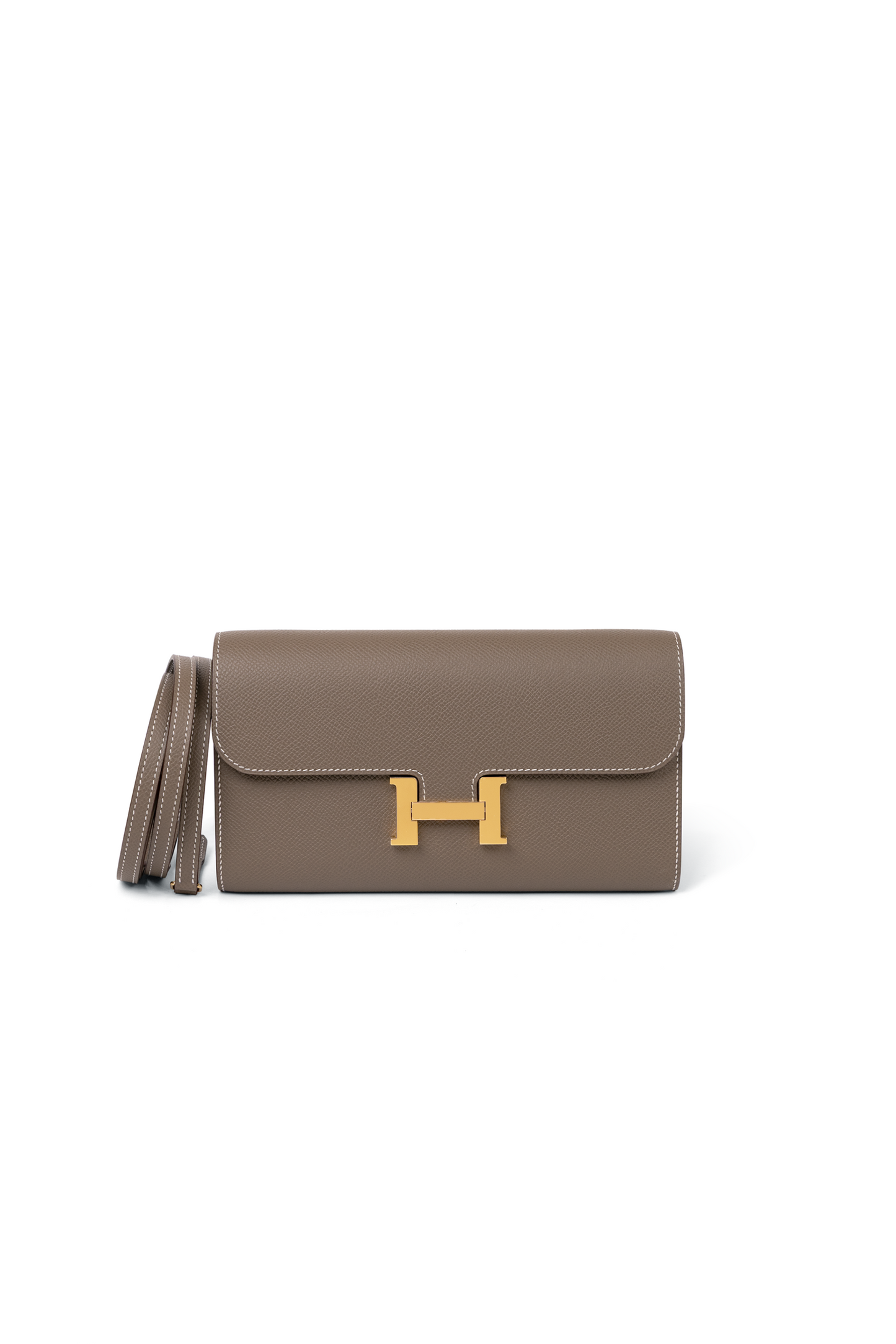Hermes Constance To Go in Etoupe with Gold Hardware
