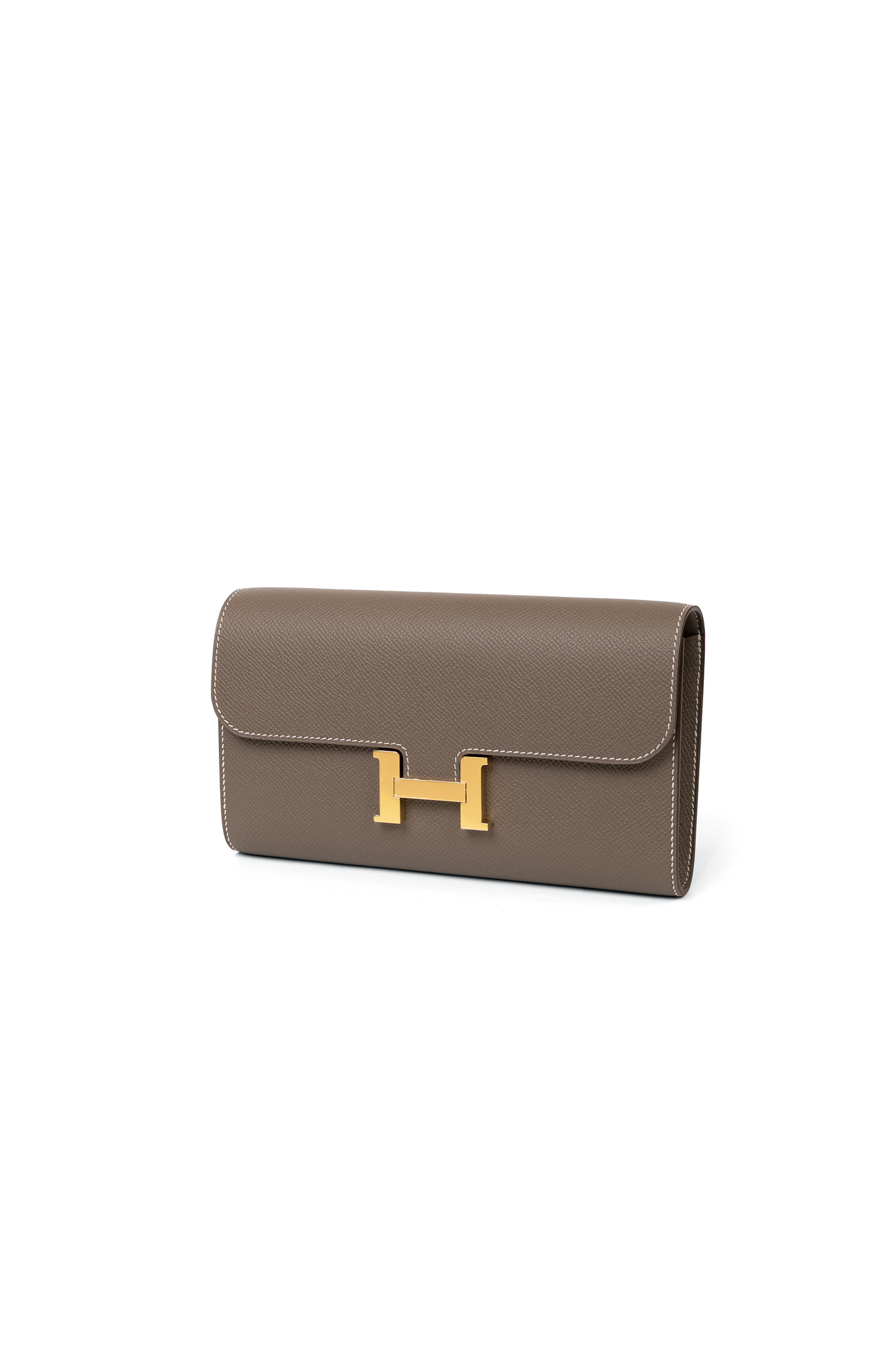 Hermes Constance To Go in Etoupe with Gold Hardware