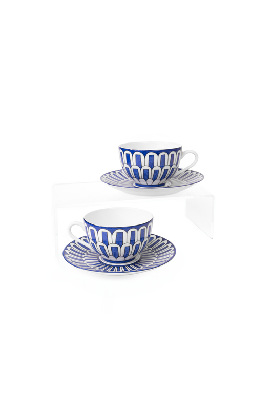 Hermes Bleus d'Ailleurs Tea Set
