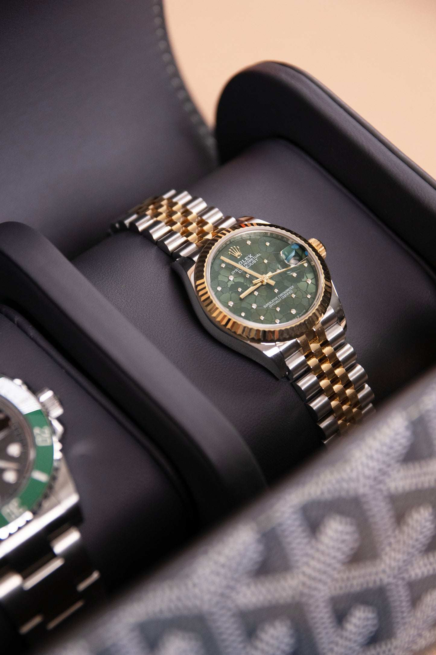 Goyard Double Travel Watch Case