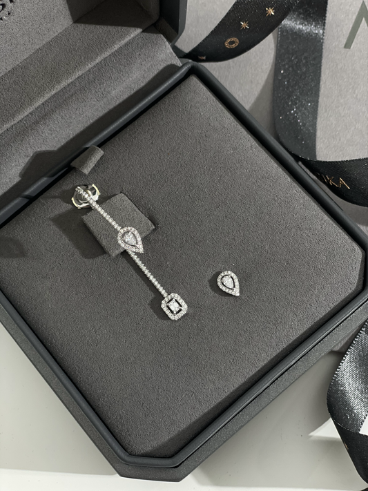 Messika Twin Diamond Earring