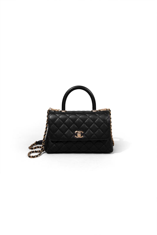 Chanel Black Coco Handle