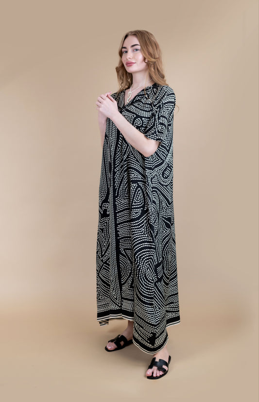 Hermès Classic Caftan in Black