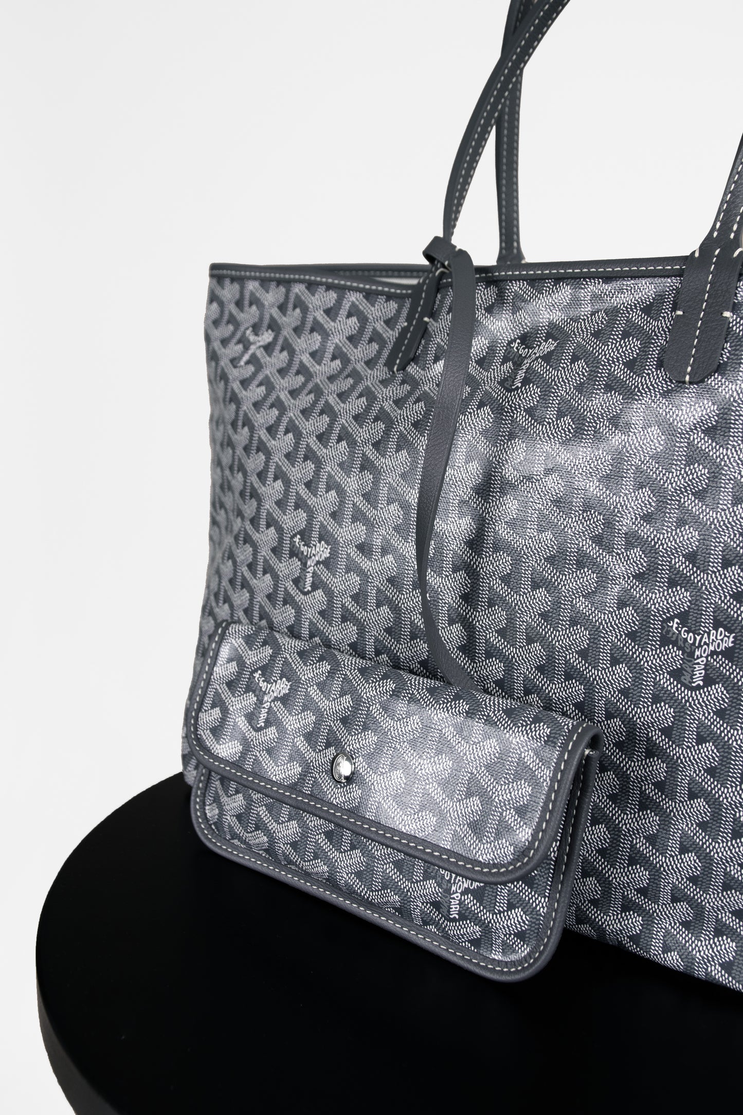 Goyard St Louis PM Grey Bag