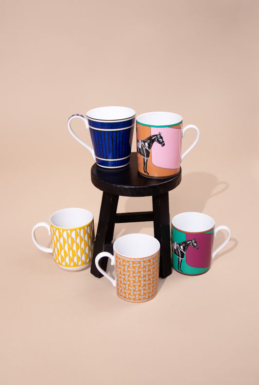 Hermès La Serpentine Mugs