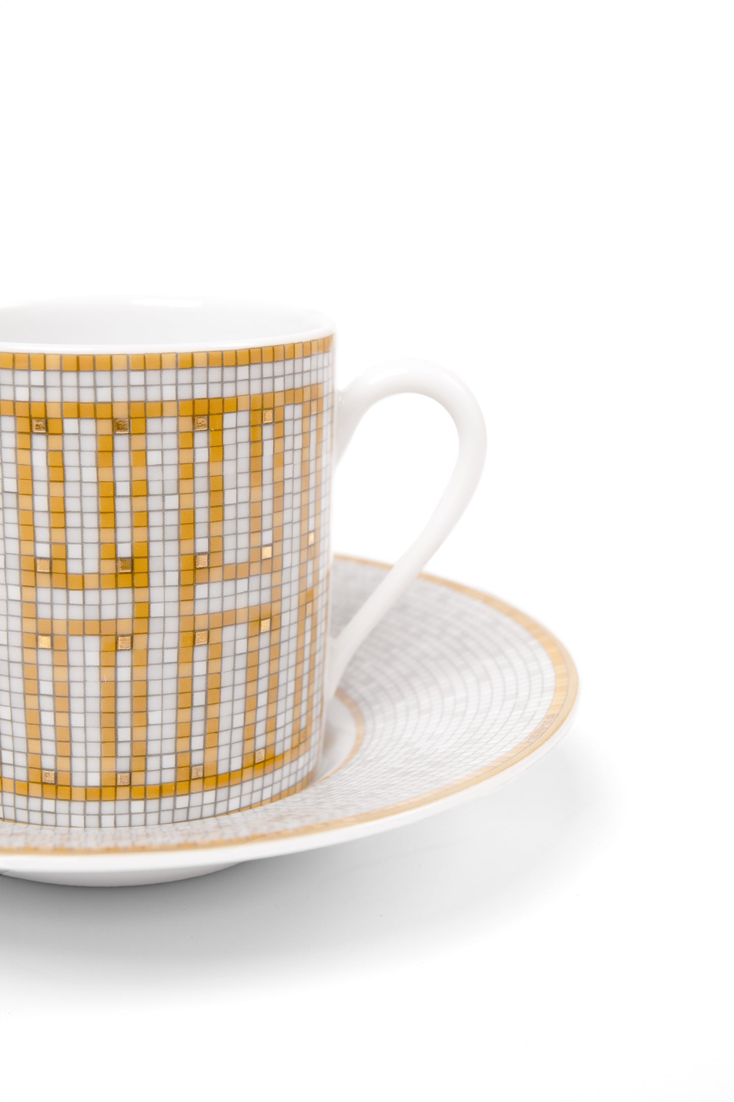 Hermes Mosaique Au 24 Tea Cup Set