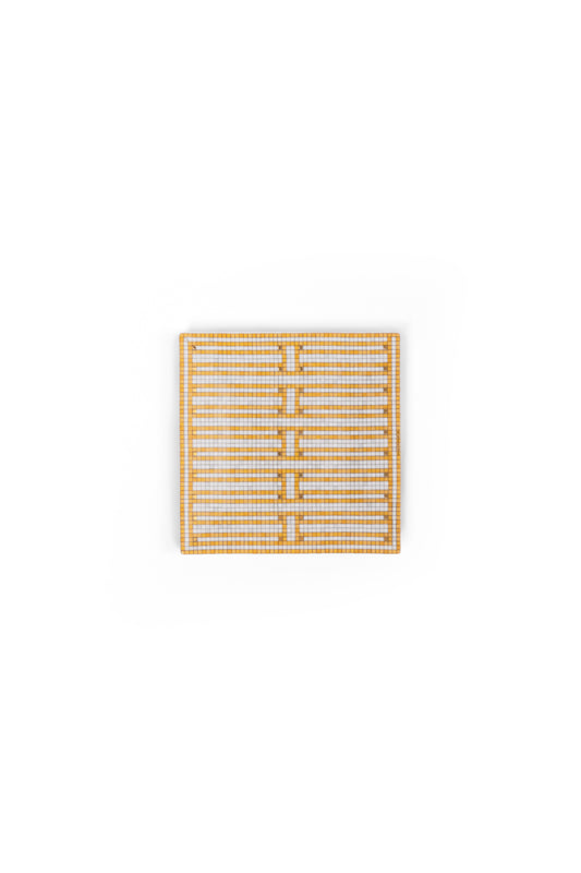 Hermes Mosaique Au 24 Gold Dessert Plate