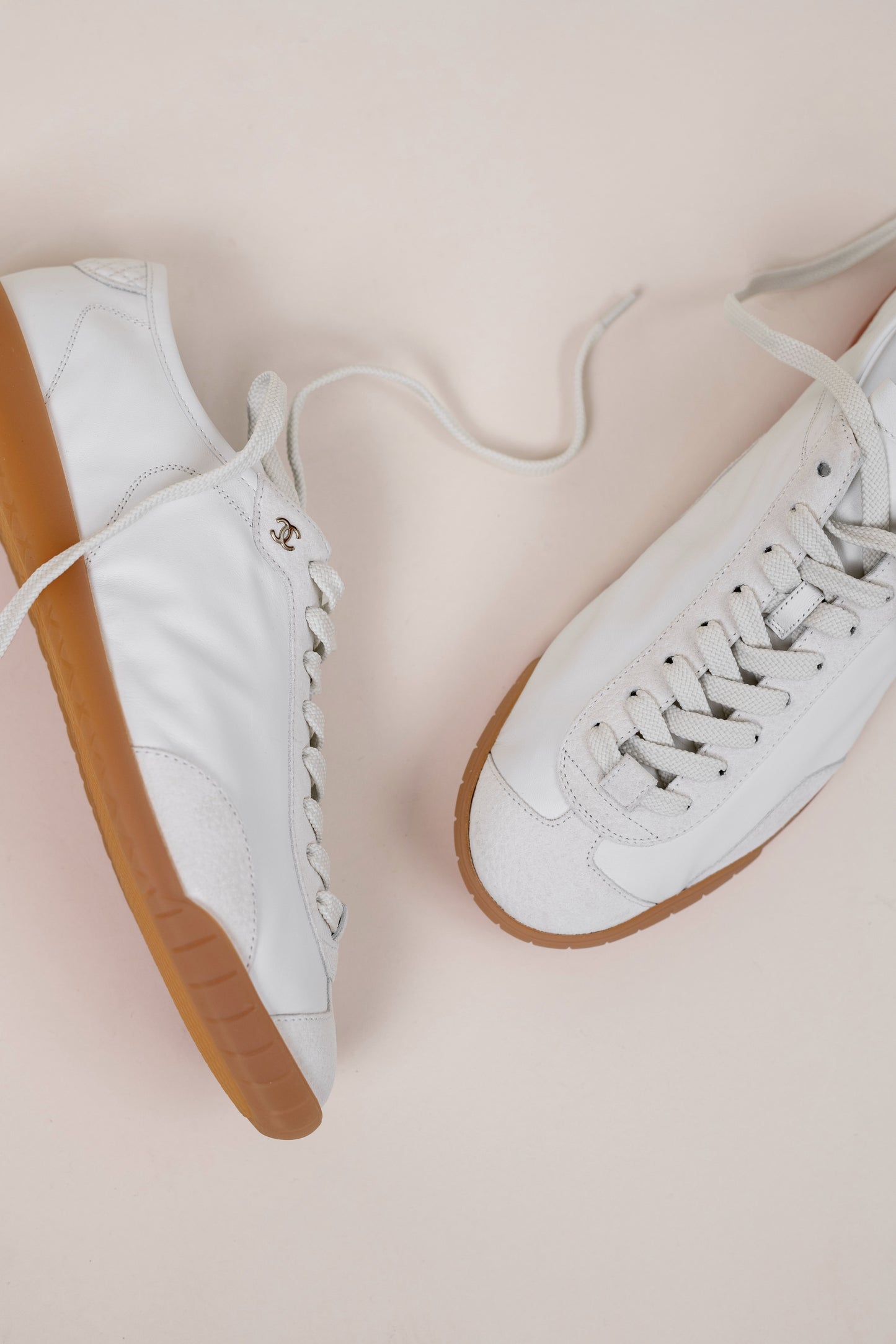 Chanel - White Sneakers