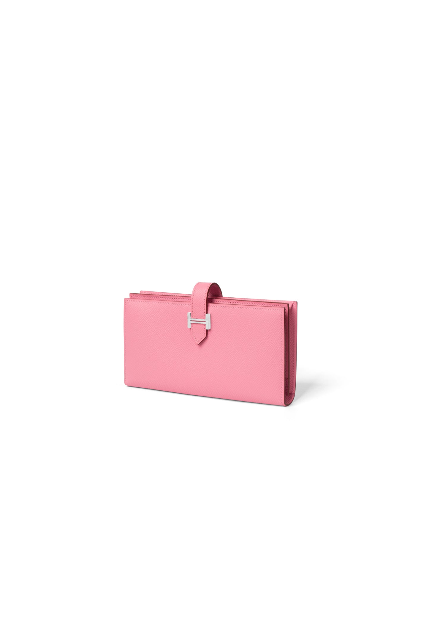 Hermes Bearn Wallet in Rose Confetti