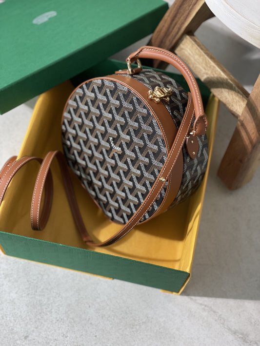 Goyard Alto Bag Tan/Black