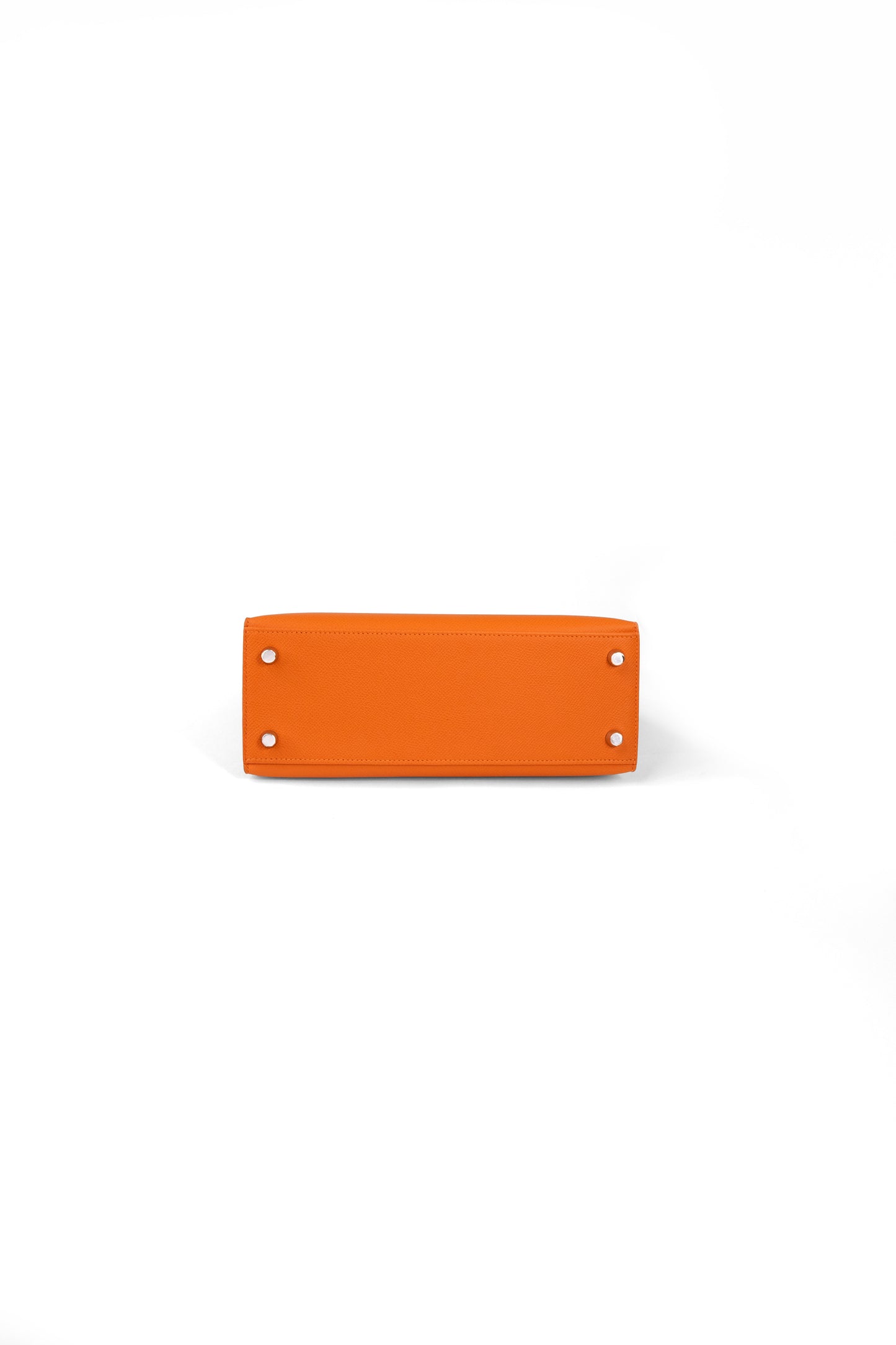 Hermes Kelly 25 Epsom Orange PHW