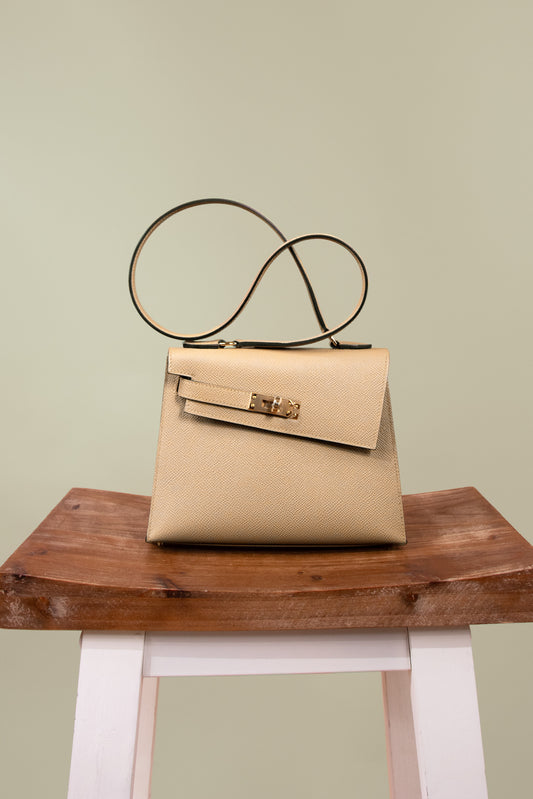 Hermès Kelly Epsom Desordre Poussiere PBHW