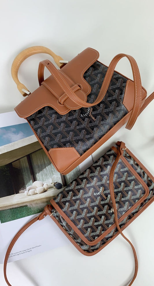 Goyard Mini Soft Saigon and WOC