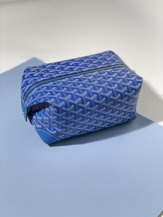 Goyard Boeing 25 CM Pouch Case in Blue