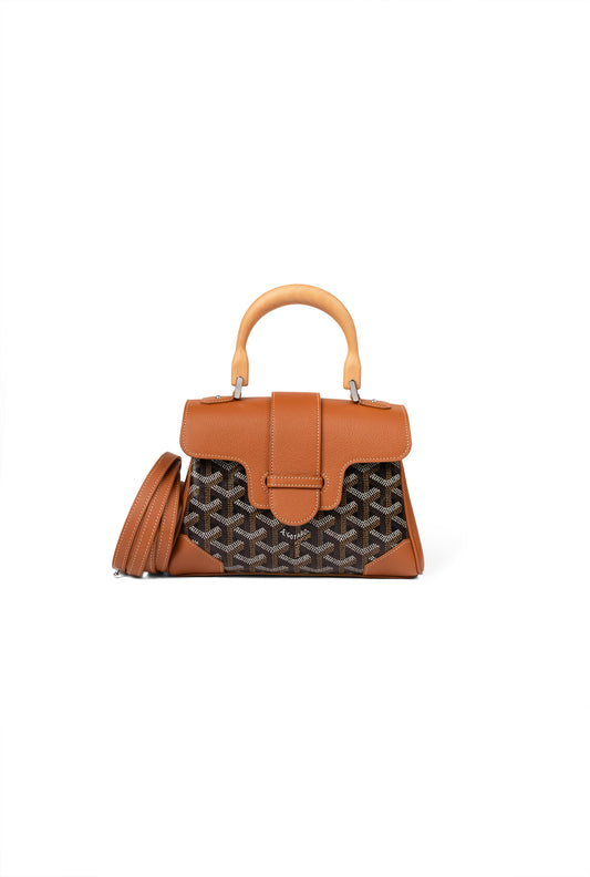 Goyard Mini Saigon in Tan