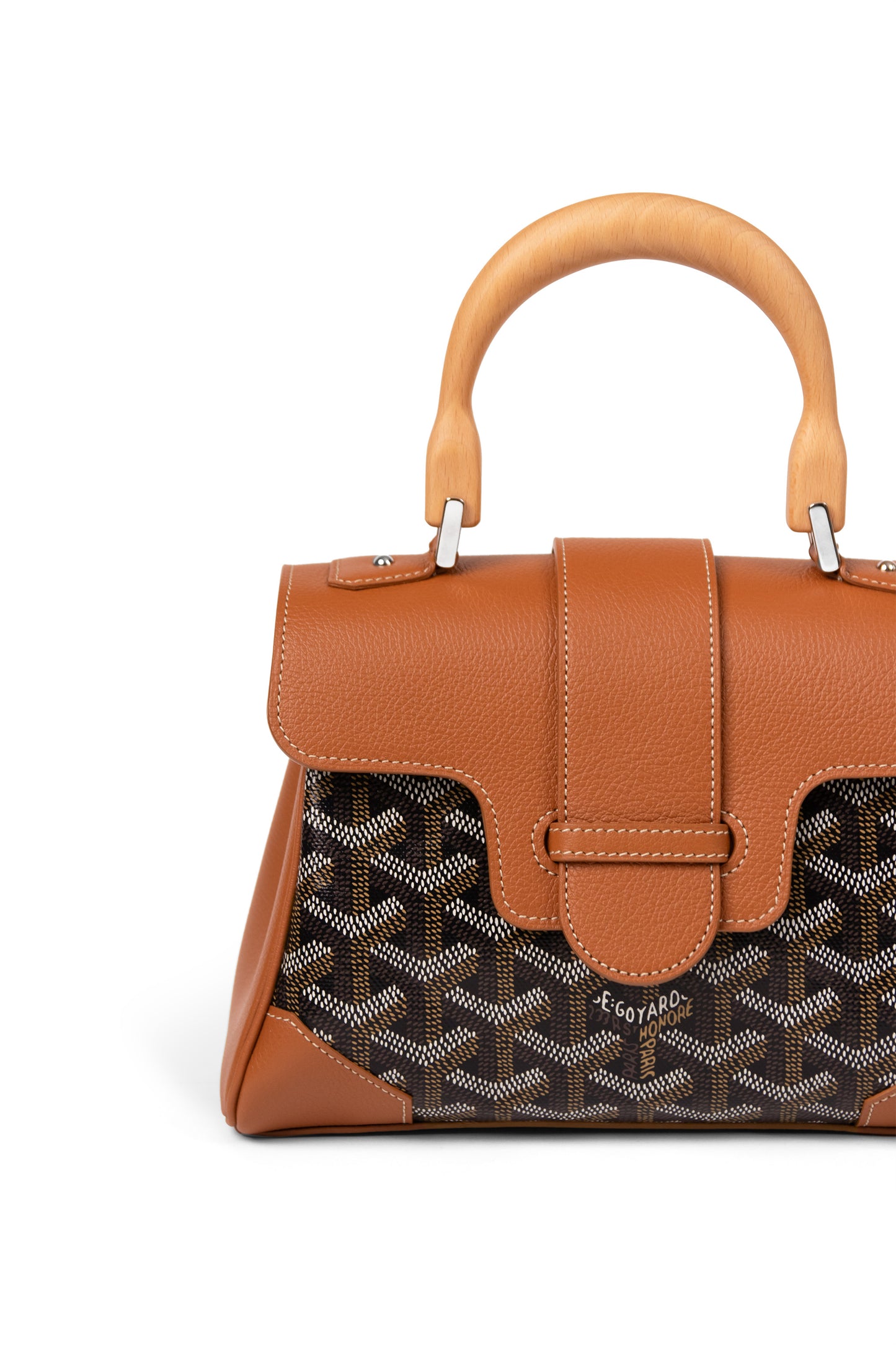 Goyard Mini Saigon in Tan