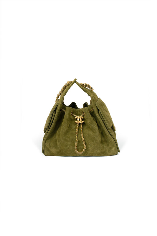 Chanel 25 Hobo Bag in Khaki