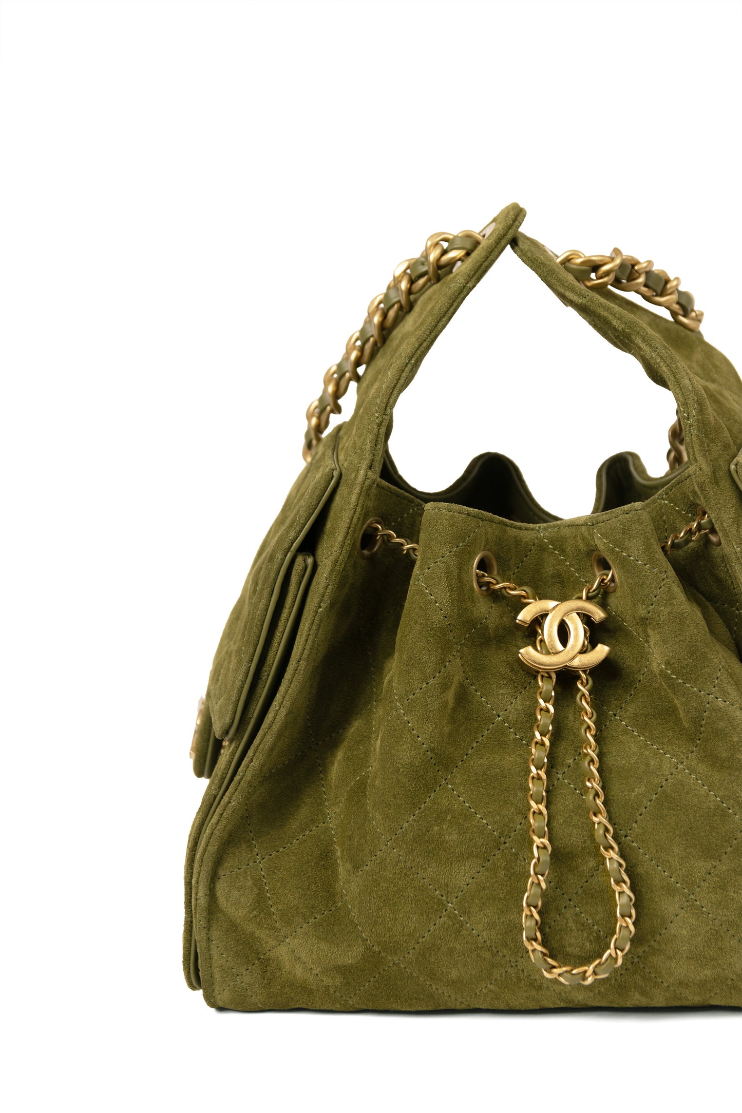 Chanel 25 Hobo Bag in Khaki