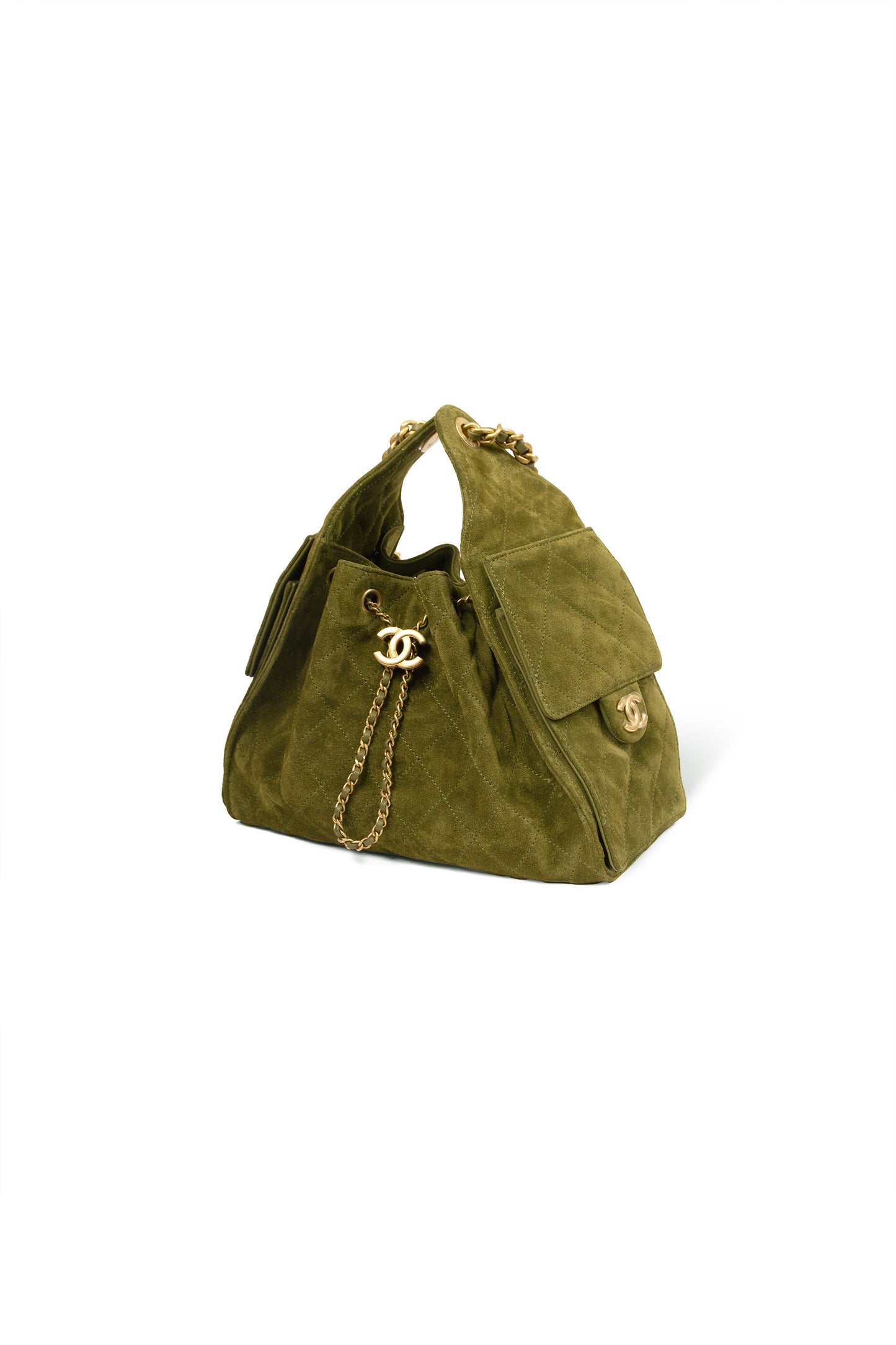 Chanel 25 Hobo Bag in Khaki