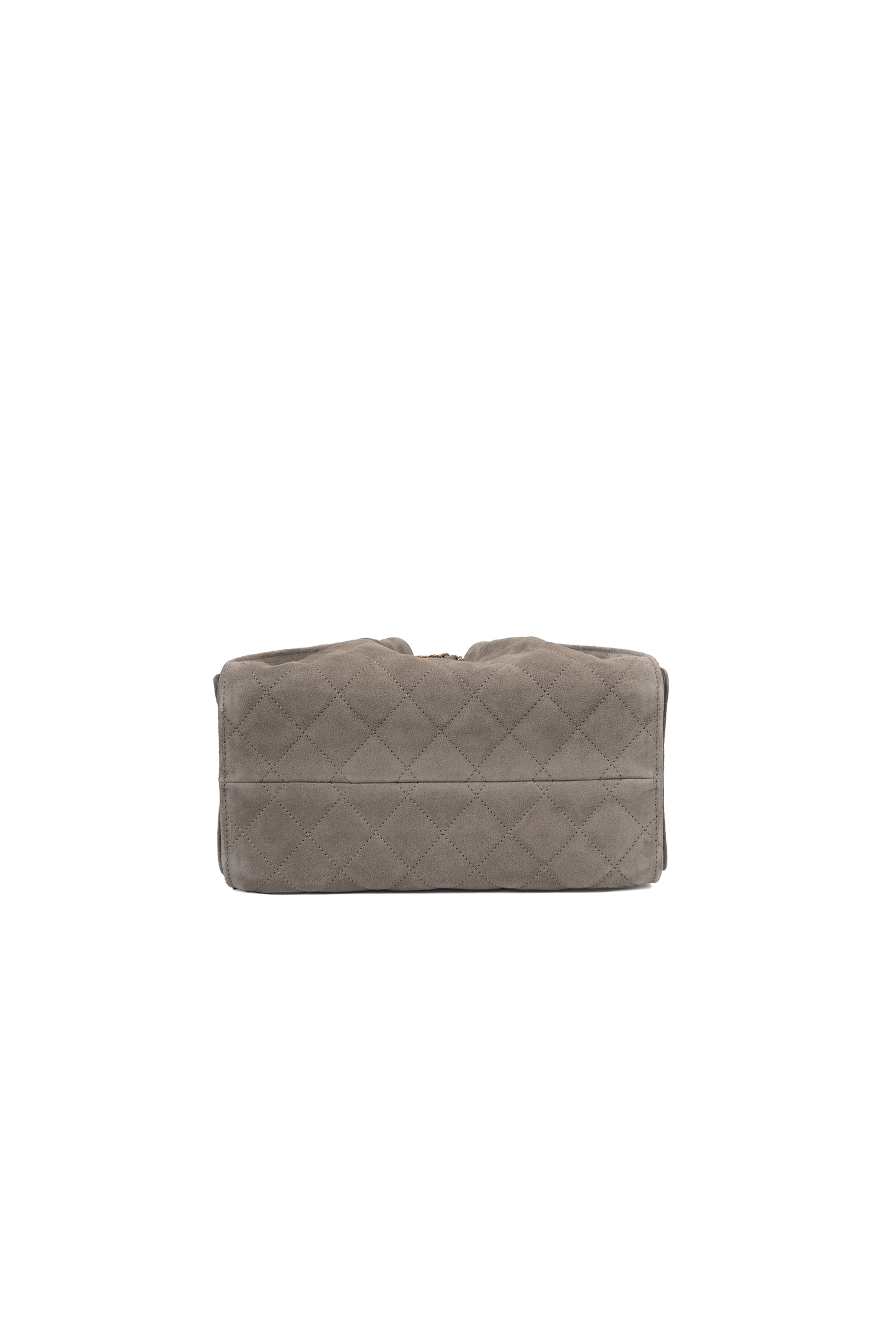 Chanel 25 Bag Suede in Gris
