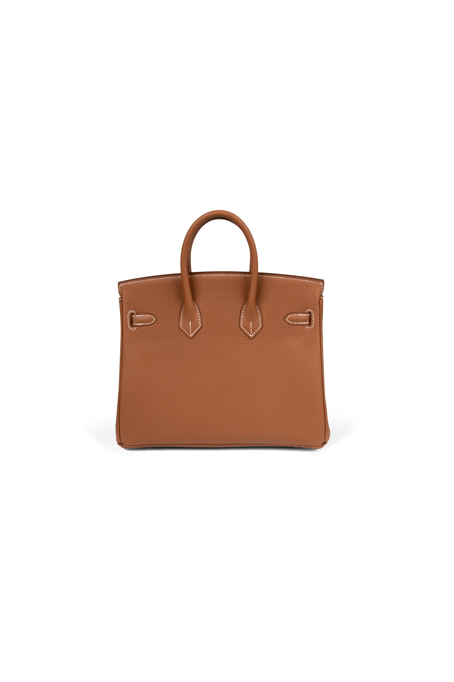 Hermes Birkin 25 Togo in Gold with Silver Hardware
