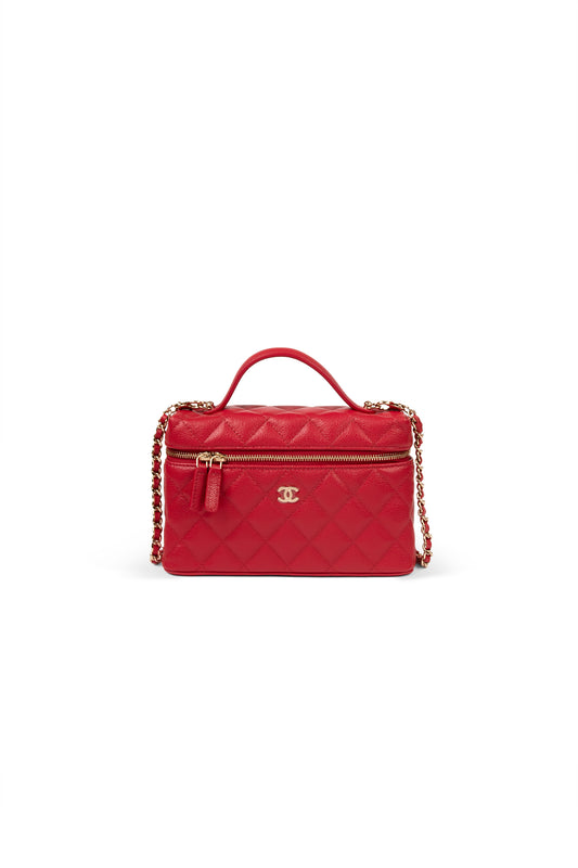 Chanel Vanity in Red