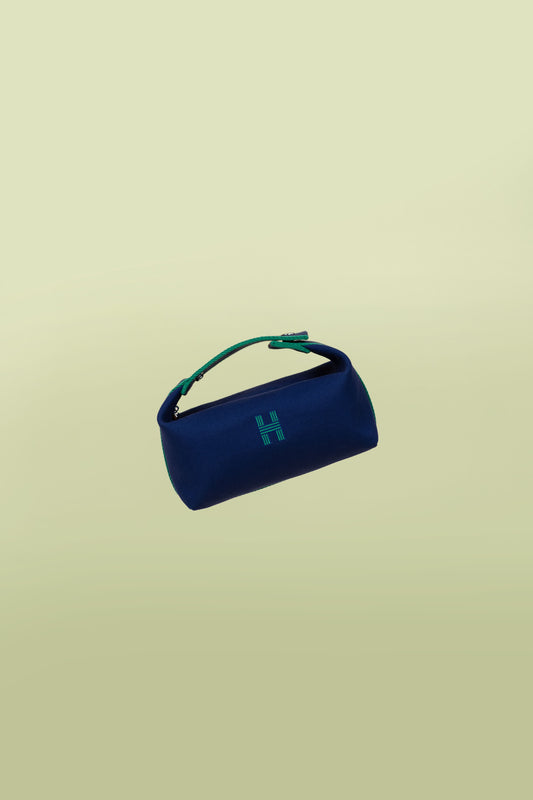 Hermès Bride-a-Brac Small Pouch in Blue/Green