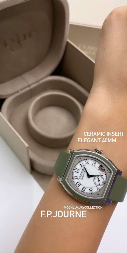 F.P. Journe Elégante 40 MM Ceramic Insert Watch