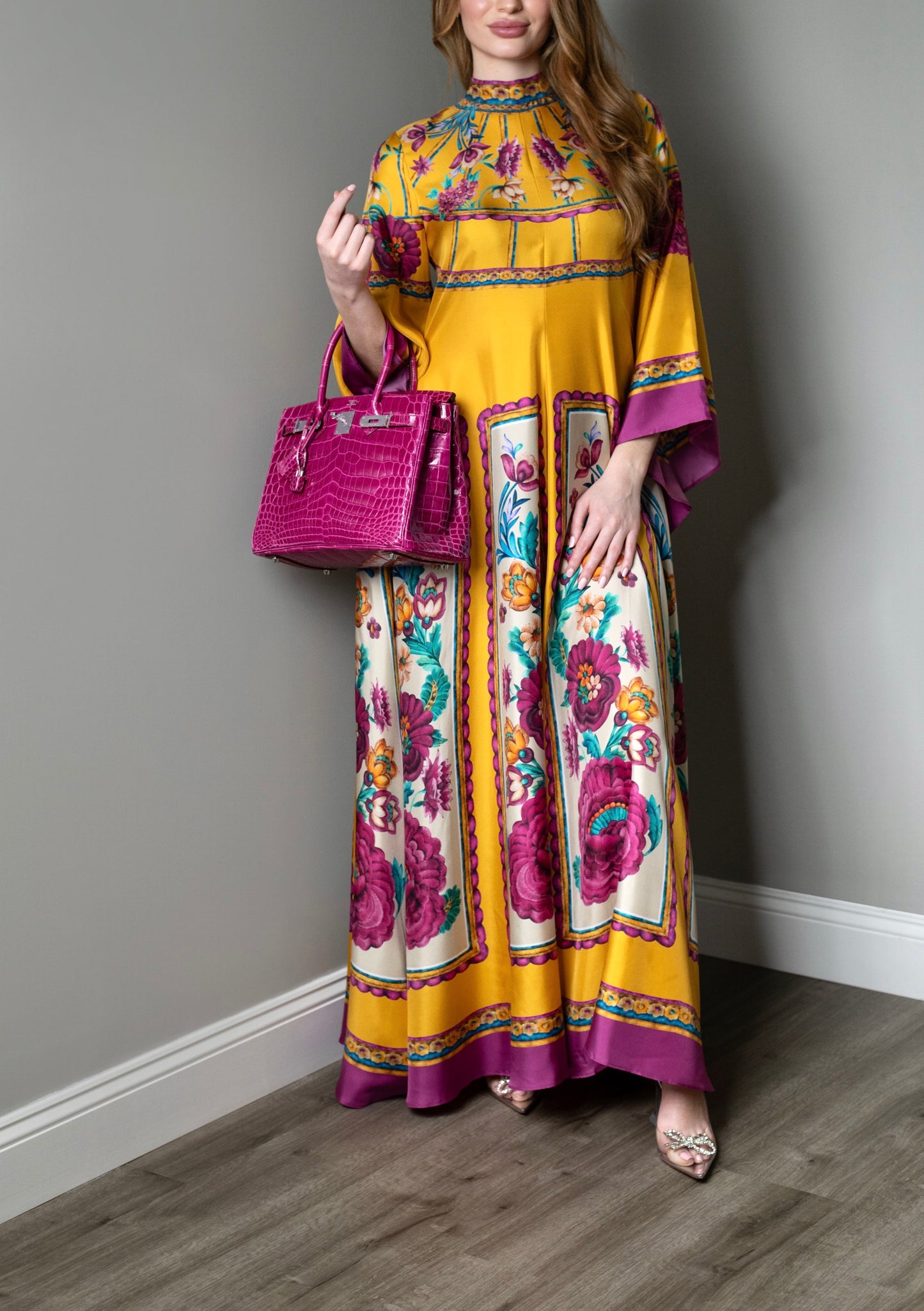 Hermès Birkin 30 Shiny Crocodile in Rose Scheherazade & Constance To Go Wallet Evercolor Sun