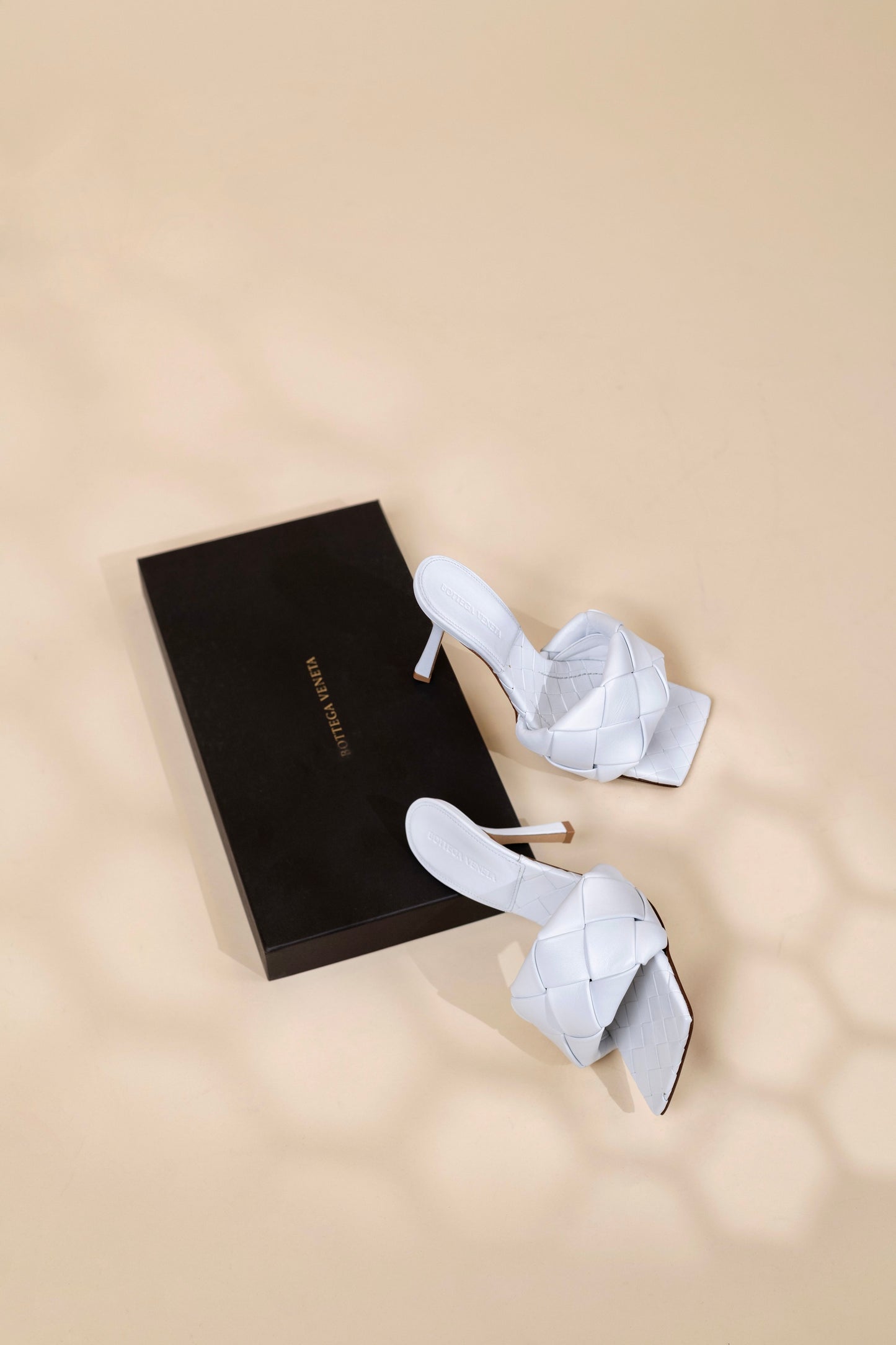 Bottega Veneta BV Lido White Sandal