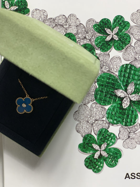 Van Cleef & Arpels 1 Motif Alhambra Necklace