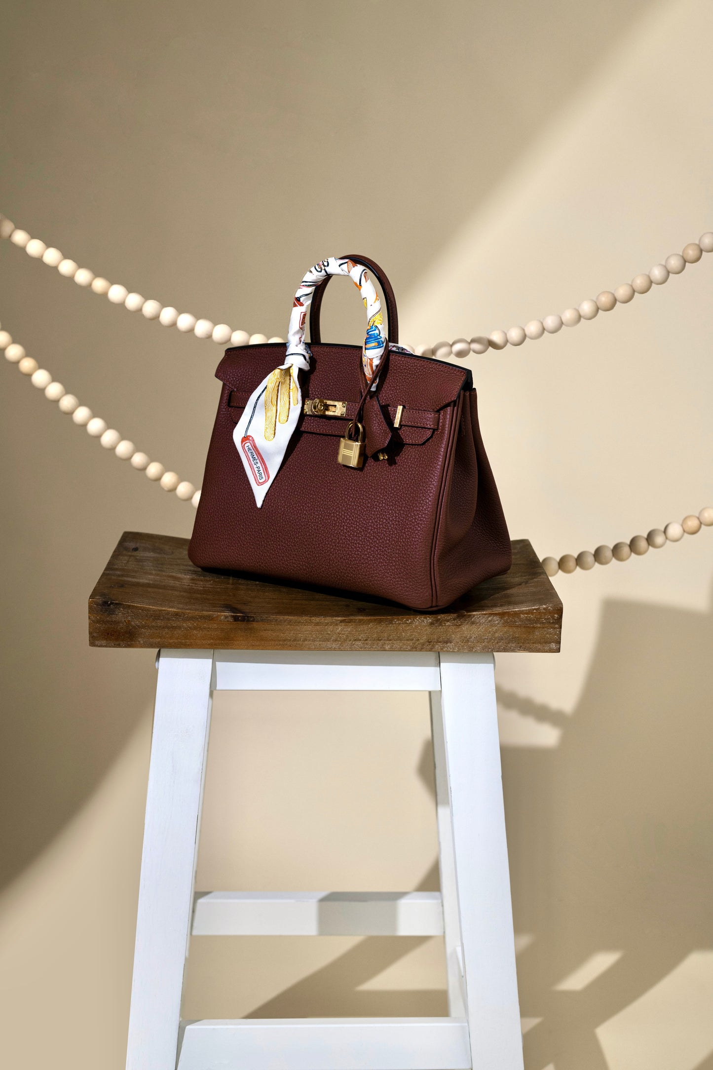 هيرميس بيركين 25 توغو في Rouge H GHW