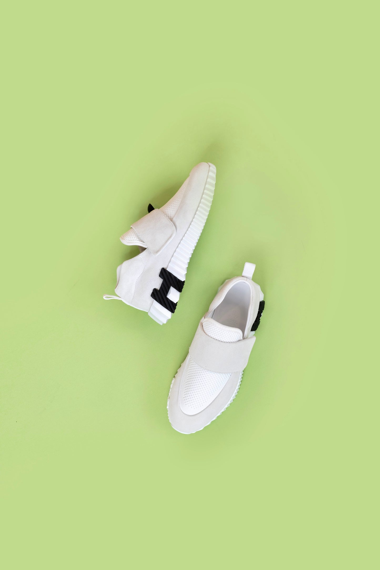 Hermès H White Sneakers