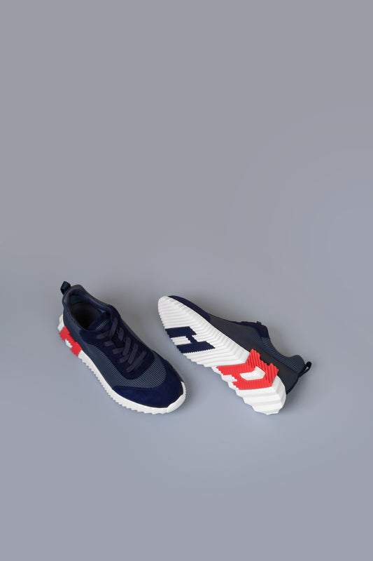 Hermès Bouncing Sneakers in Marine