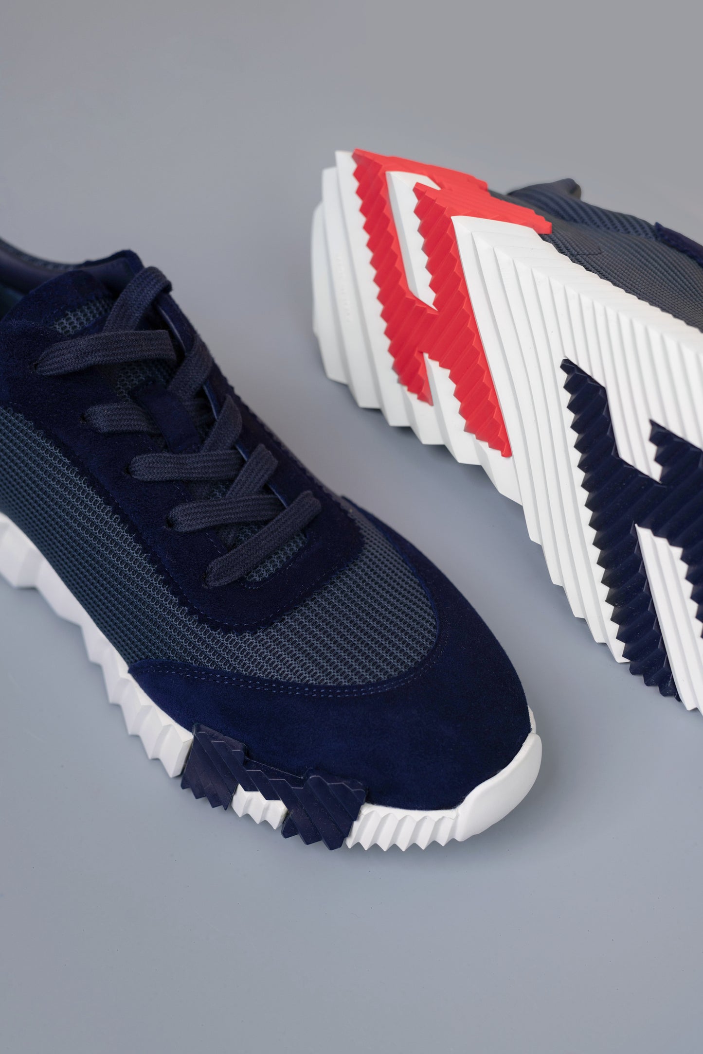 Hermès Bouncing Sneakers in Marine