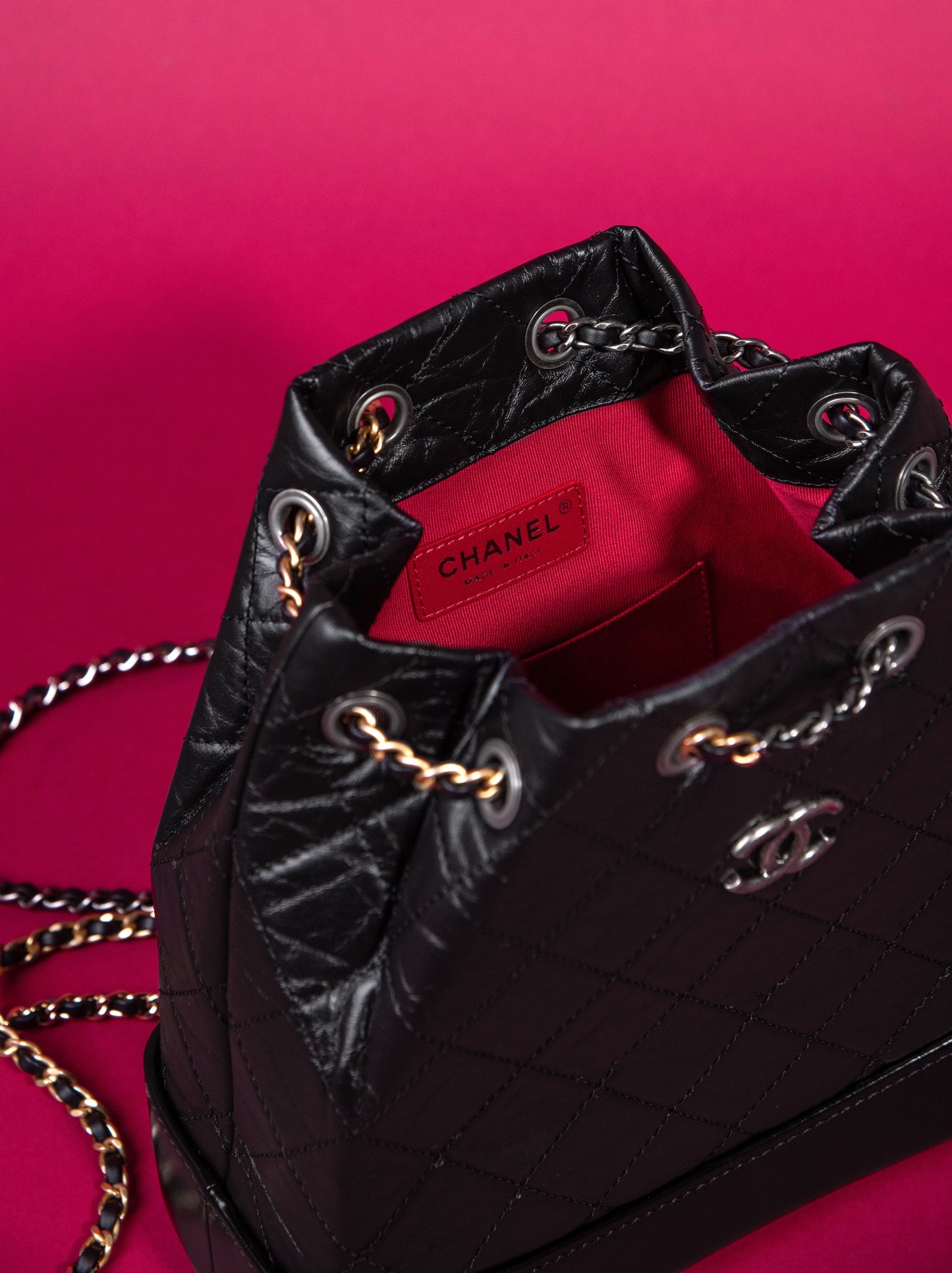 Chanel - Gabrielle Black Bag with CC Logo Sneakers
