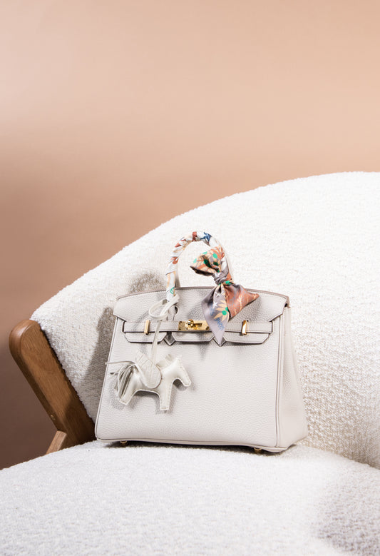 Hermès - Birkin 25 Togo Beton GHW